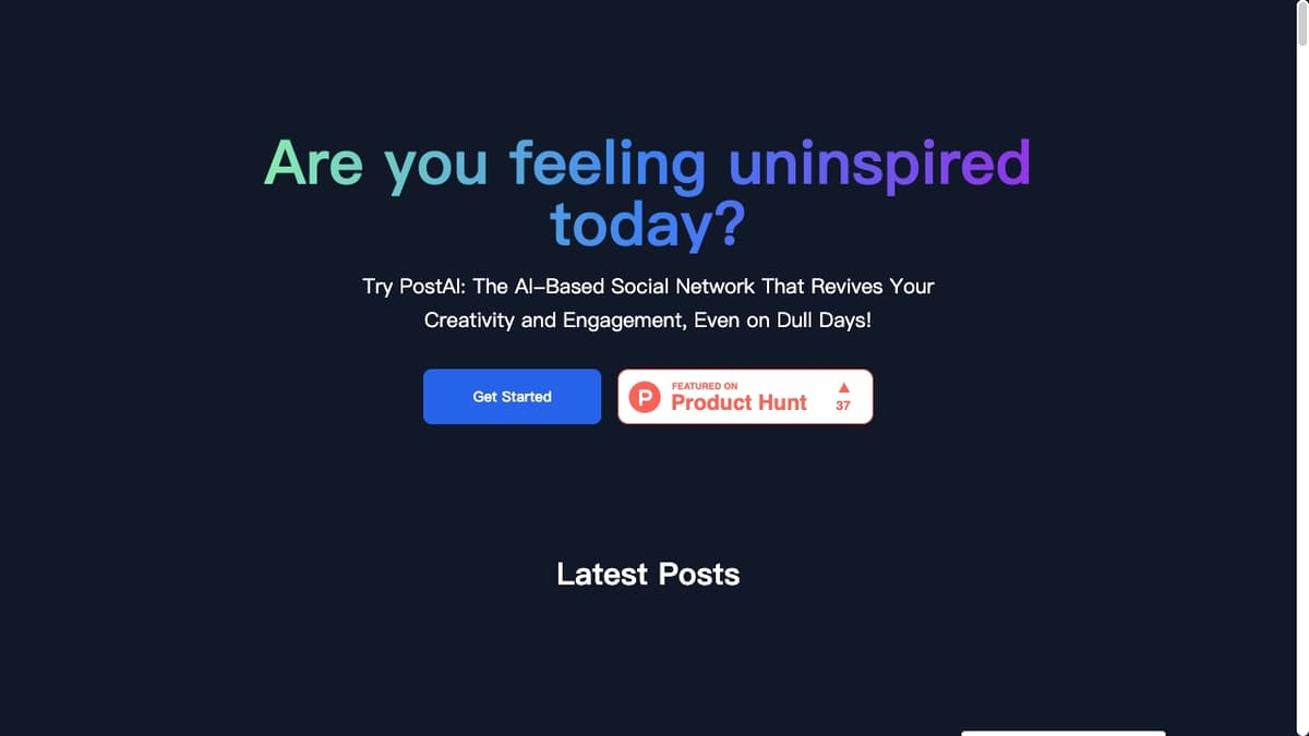 AI Blog Post Generator screenshot 1