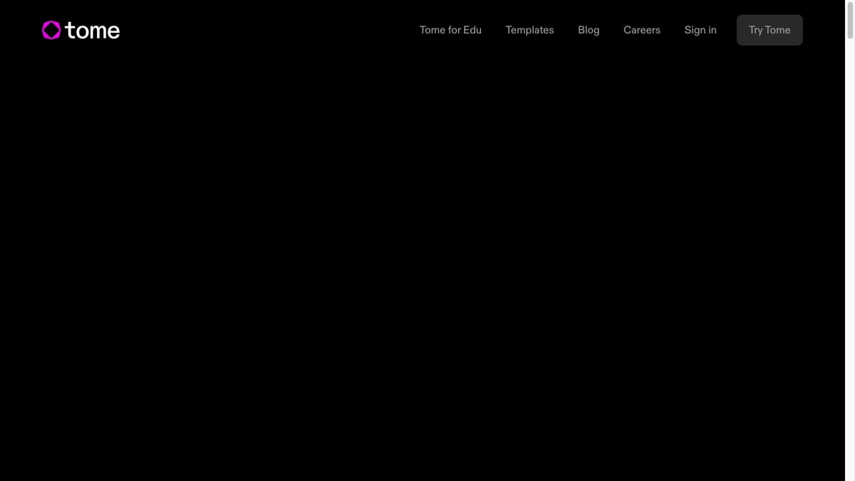 Tome screenshot 1