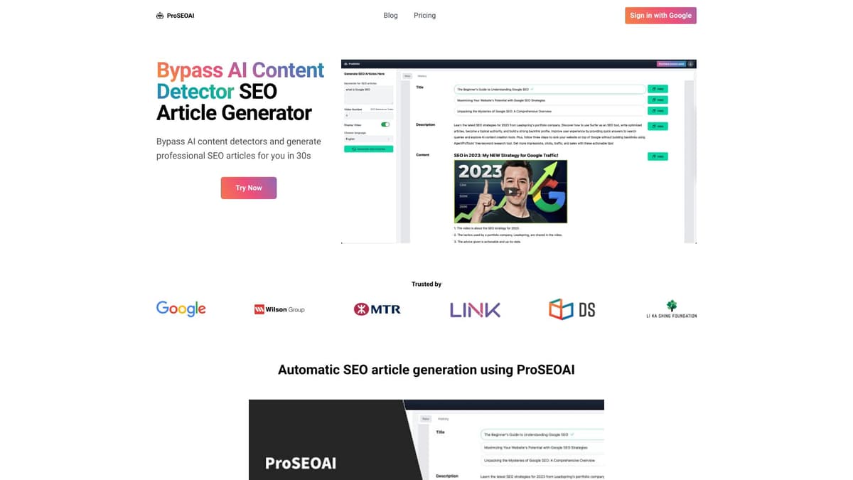 Proseoai screenshot 1