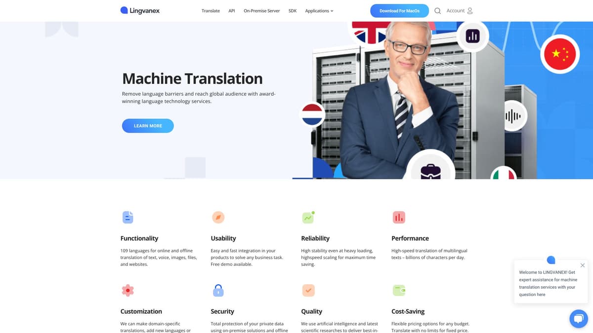 Lingvanex screenshot 1