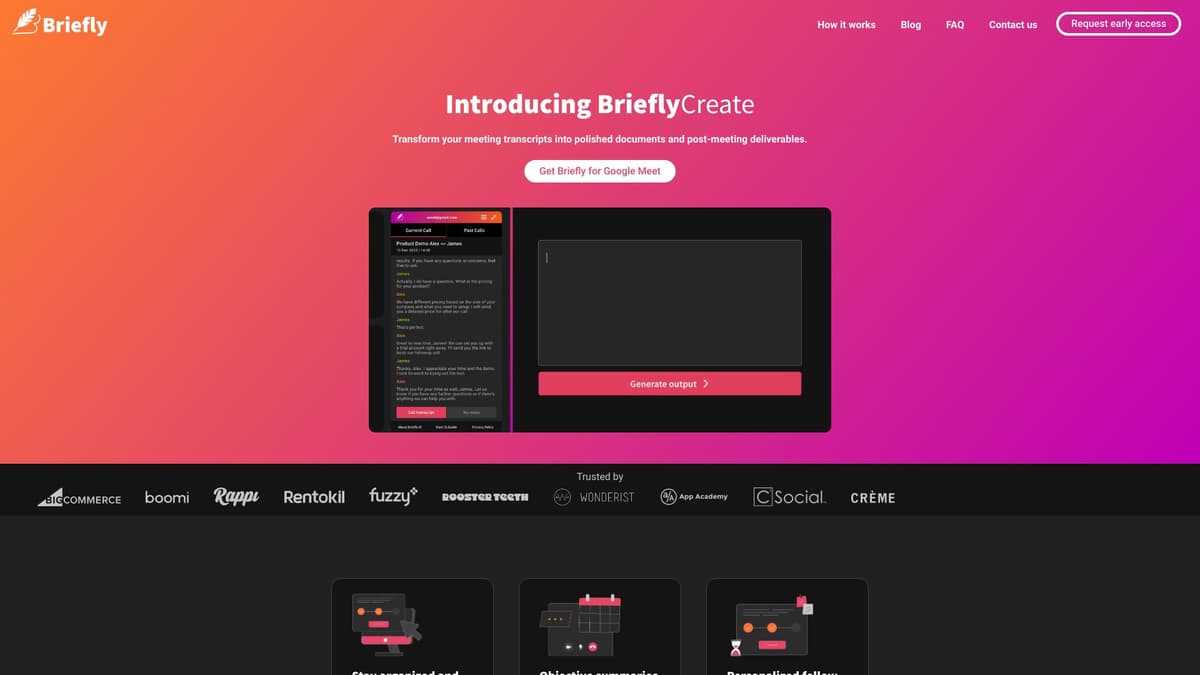 BrieflyAI screenshot 1