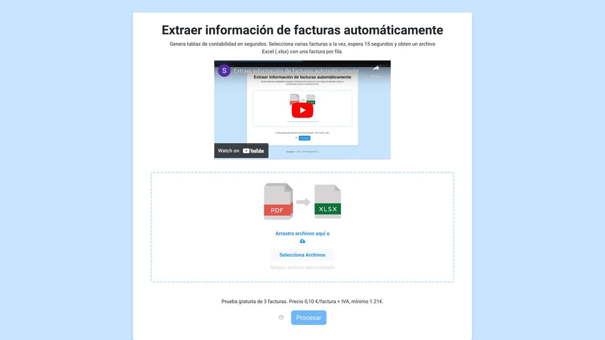 facturasaexcel screenshot 1