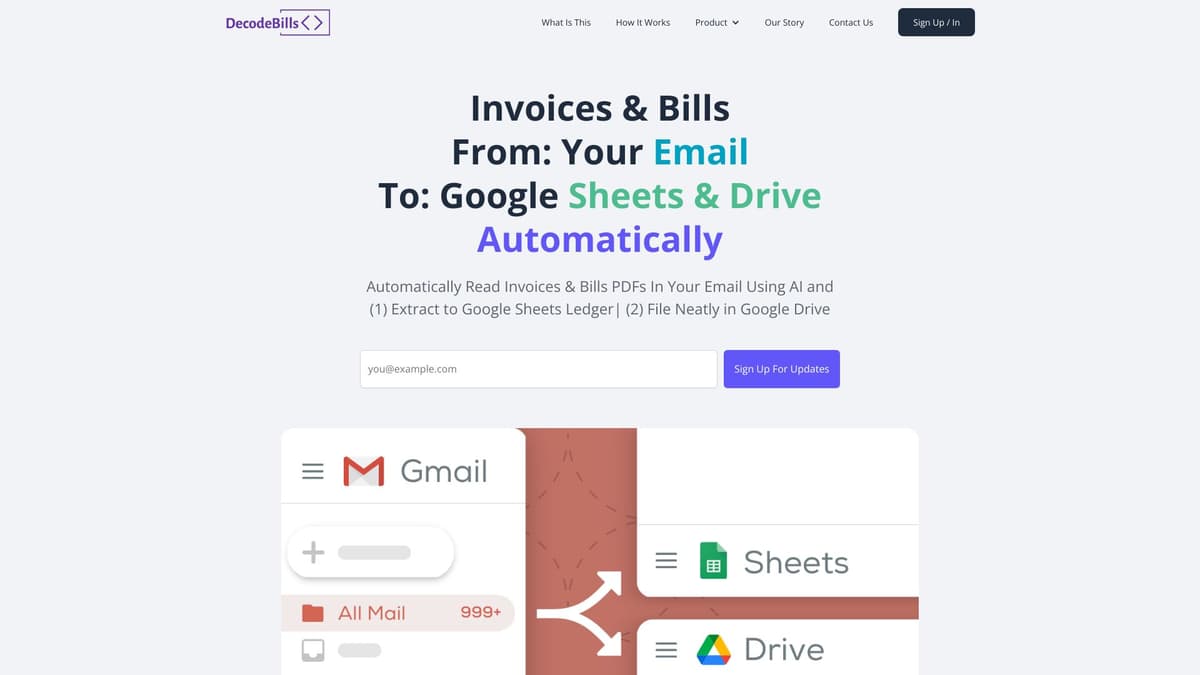 DecodeBills screenshot 1