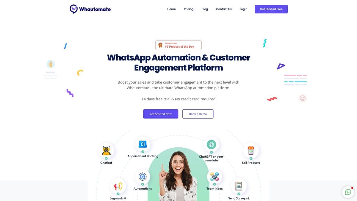 Whautomate screenshot 1
