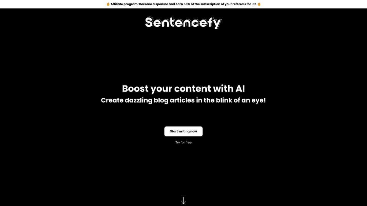 Sentencefy screenshot 1