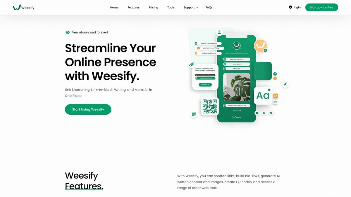 Weesify screenshot 1