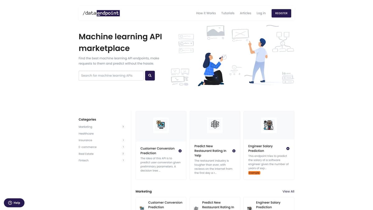 dataendpoint.co screenshot 1