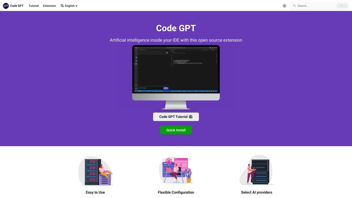 CodeGPT screenshot 1