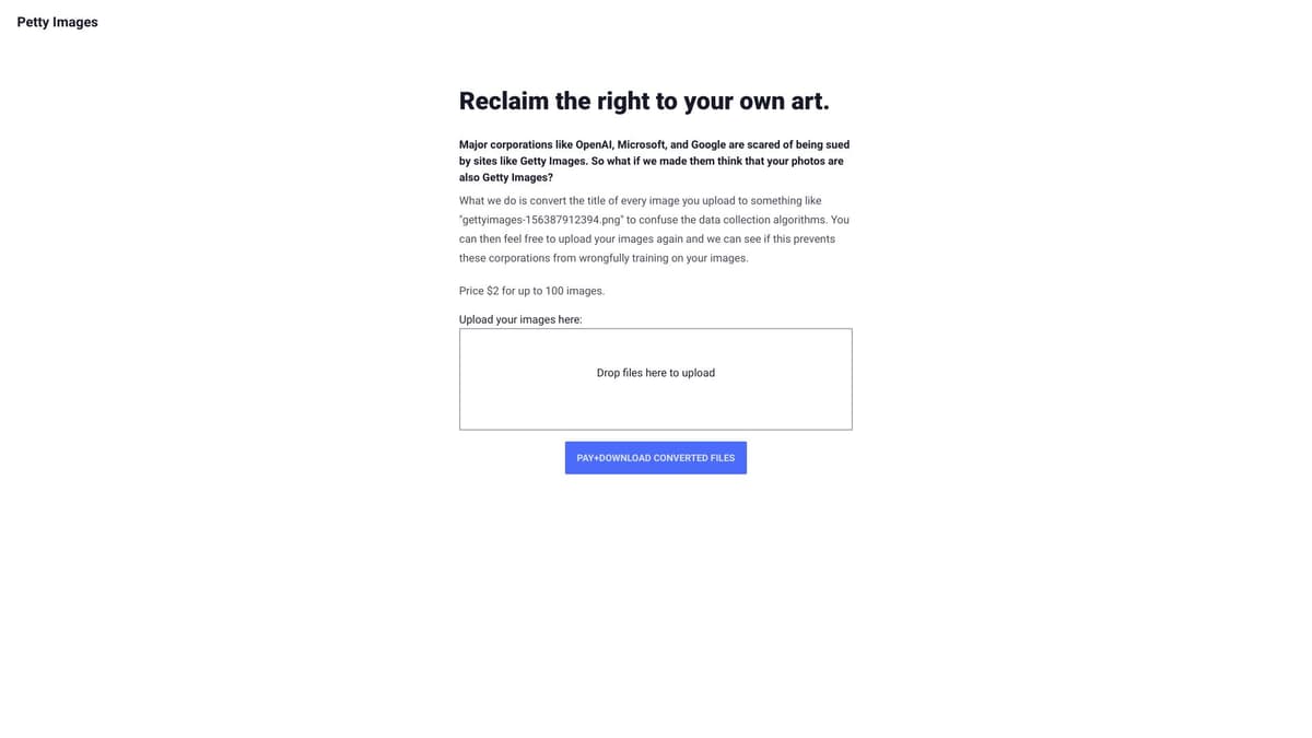 Petty Images screenshot 1
