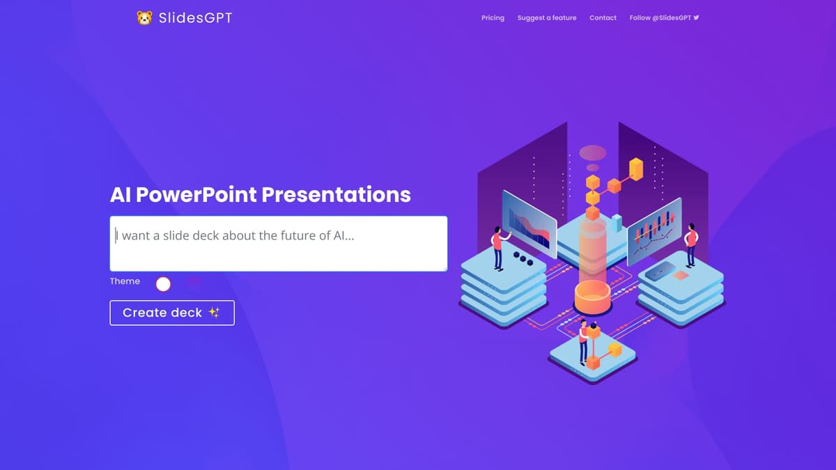 SlidesGPT screenshot 1