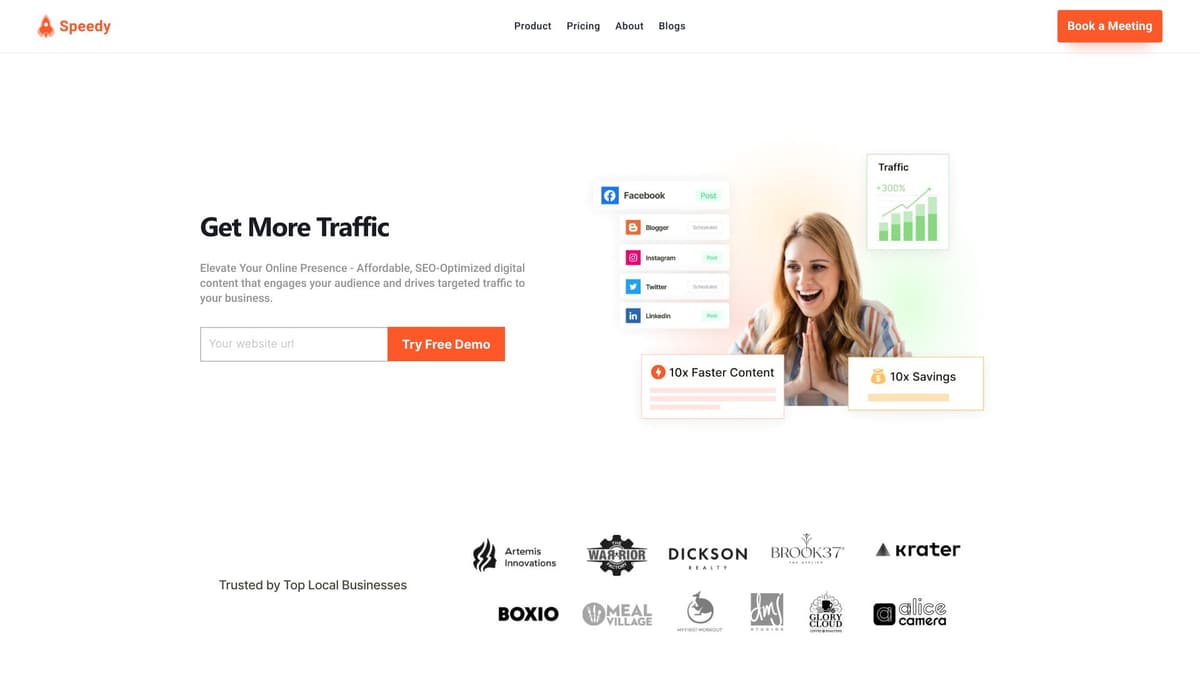 SpeedyBrand screenshot 1