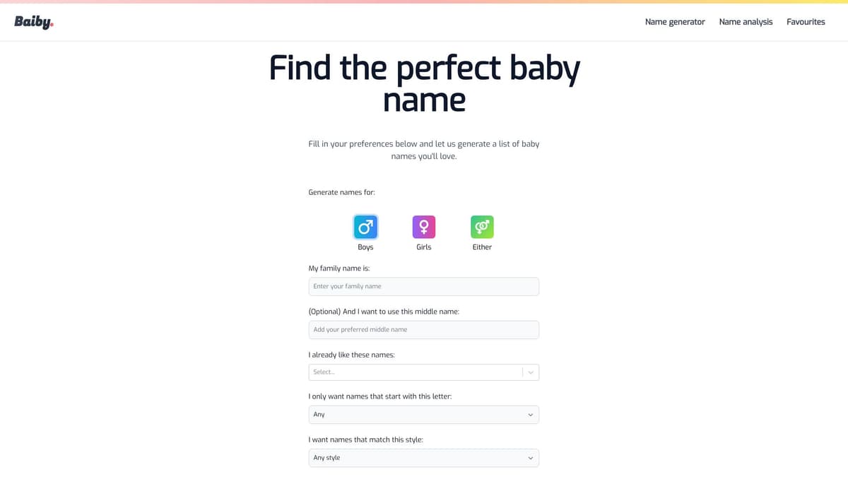 Baiby screenshot 1