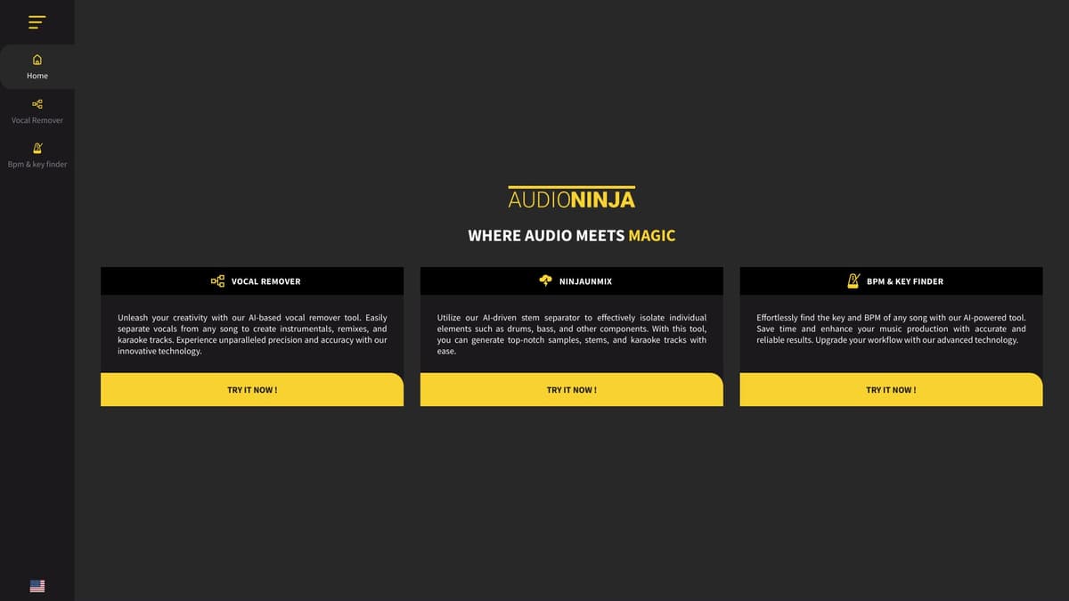 AudioNinja screenshot 1