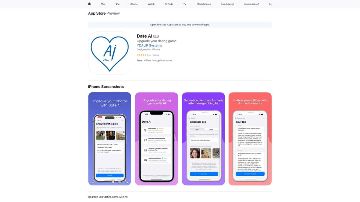 Date AI screenshot 1