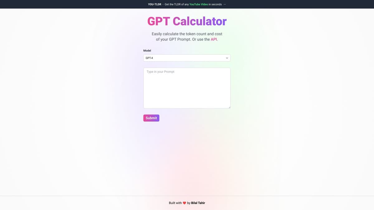 GPT Calculator screenshot 1