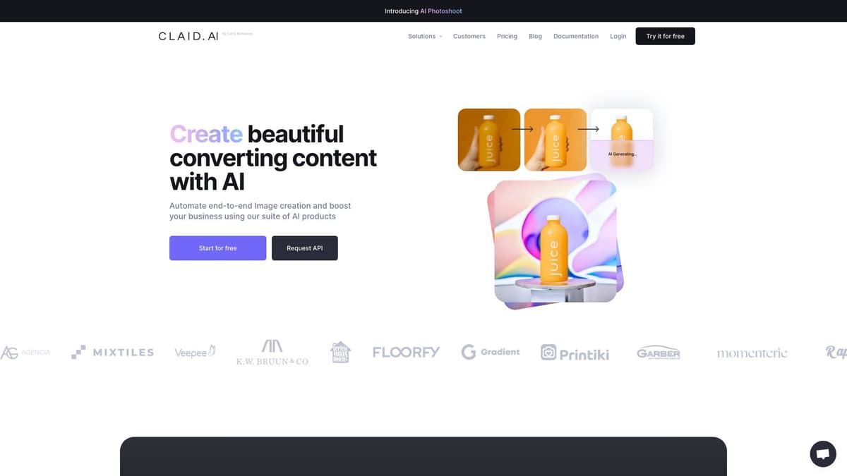 Claid.ai screenshot 1
