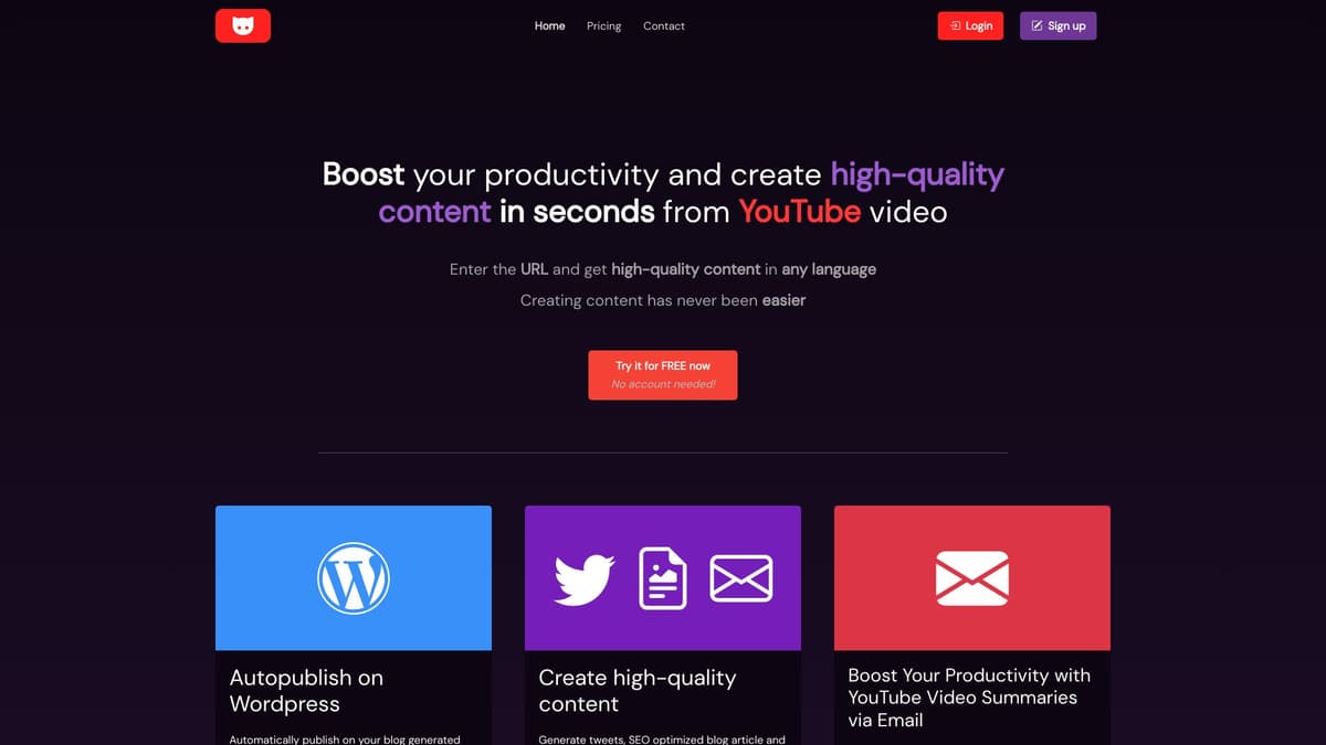 YT Copycat screenshot 1