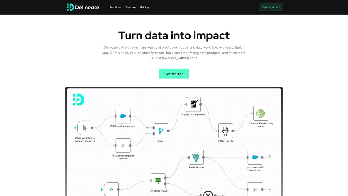 Delineate screenshot 1