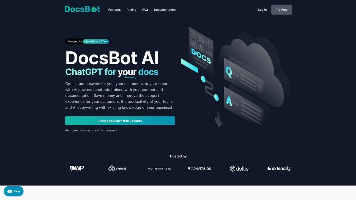 DocsBot AI screenshot 1