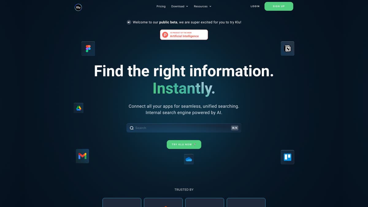 Klu screenshot 1