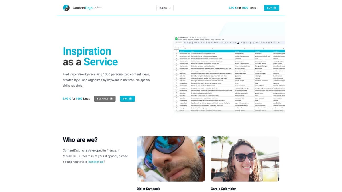 ContentDojo screenshot 1