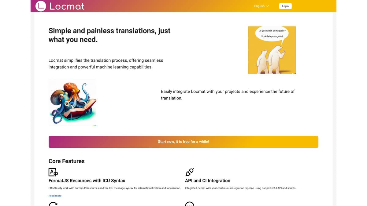 Locmat screenshot 1
