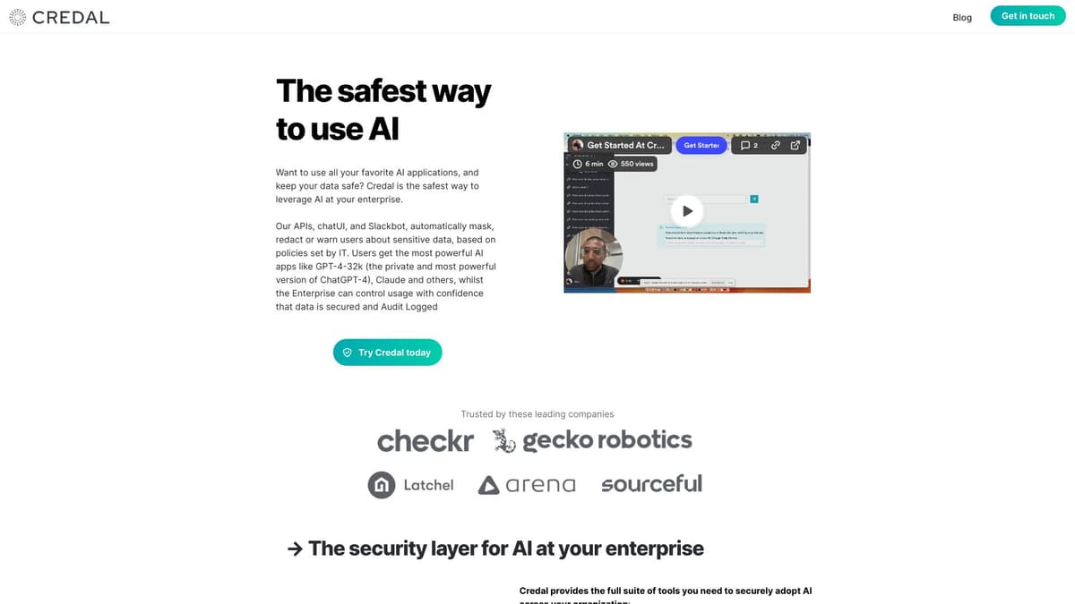 Credal screenshot 1