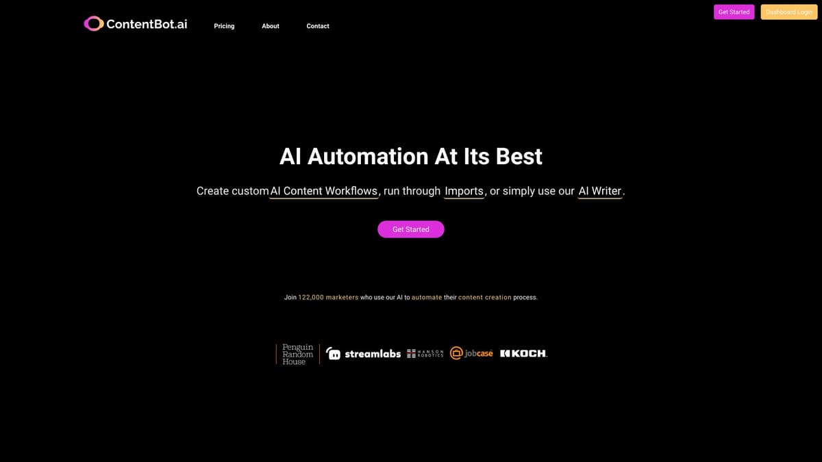 ContentBot screenshot 1
