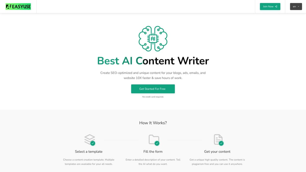 AIEasyUse screenshot 1