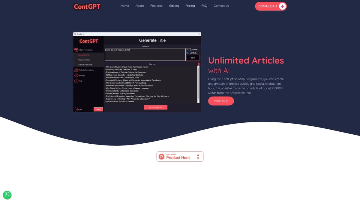 ContGpt screenshot 1
