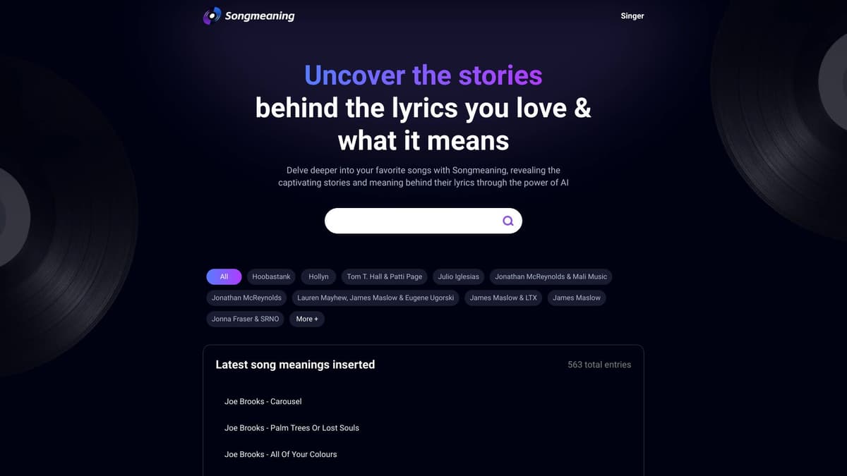 Songmeaning screenshot 1