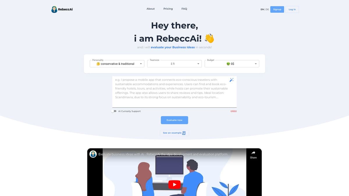 RebeccAi screenshot 1
