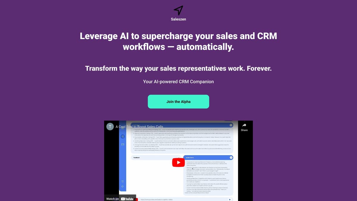 Sales Zen screenshot 1