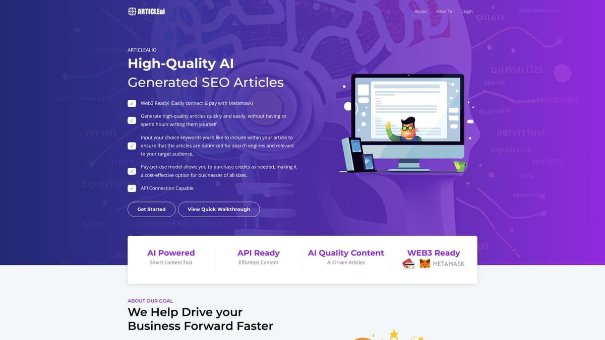 ArticleAI.io screenshot 1