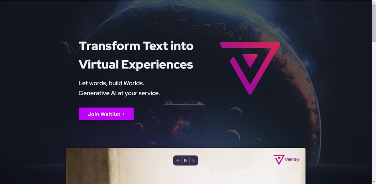 Versy.ai screenshot 1