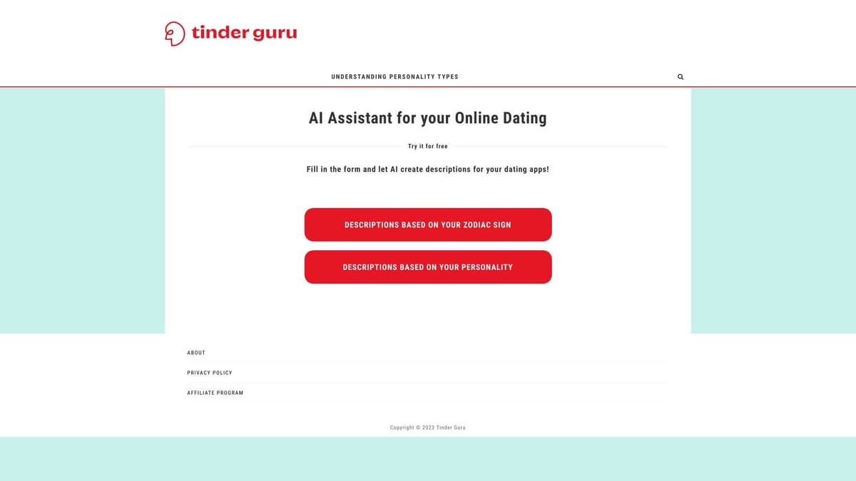 Tinder Guru screenshot 1