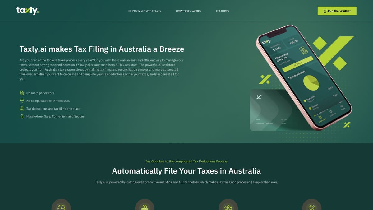 Taxly.AI screenshot 1