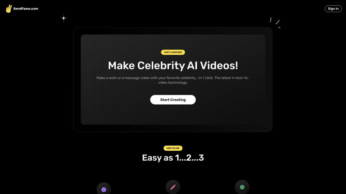 SendFame screenshot 1