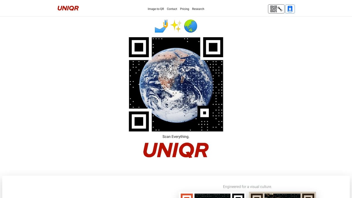 UNIQR screenshot 1