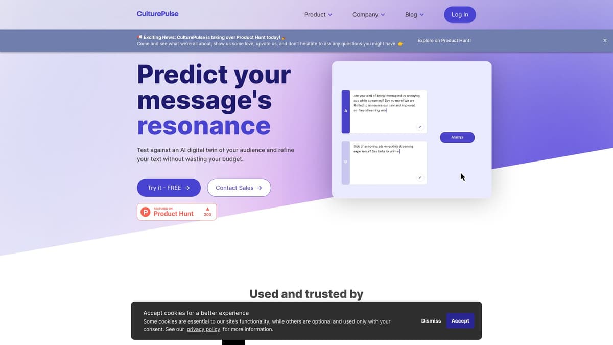CulturePulse screenshot 1