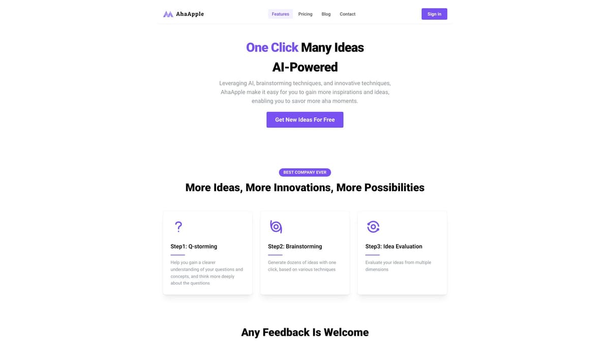 AhaApple screenshot 1