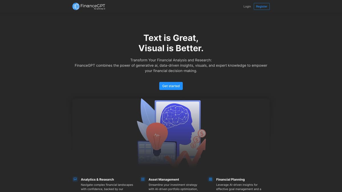 FinanceGPT screenshot 1