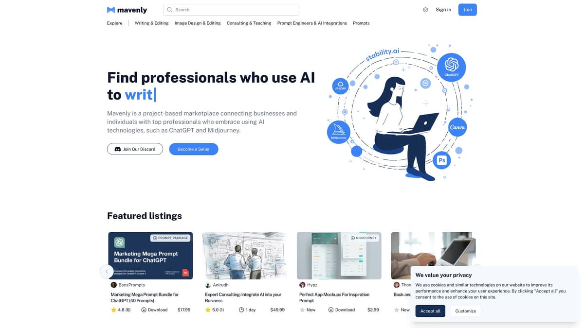 Mavenly screenshot 1