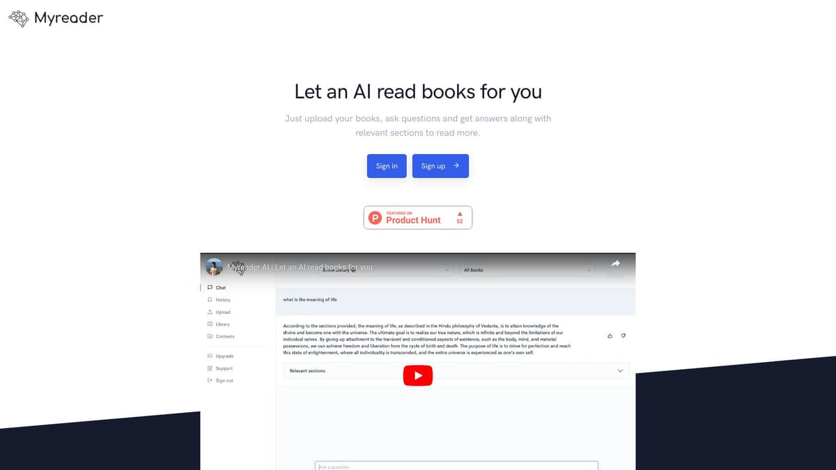 Myreader AI screenshot 1