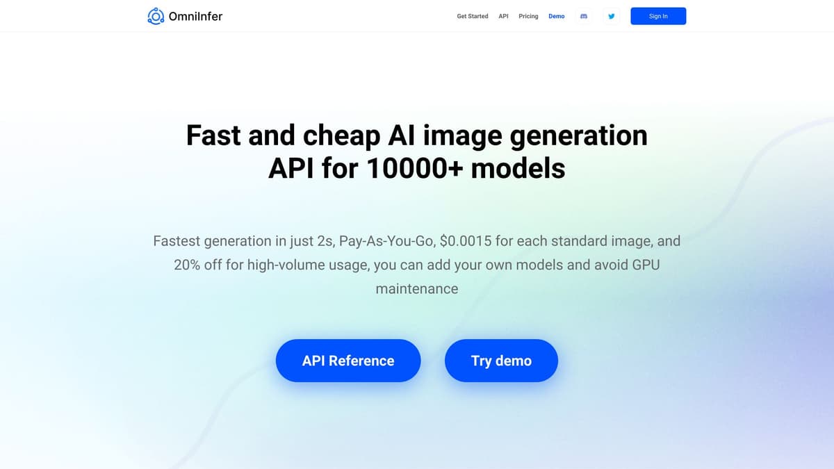 Novita AI screenshot 1