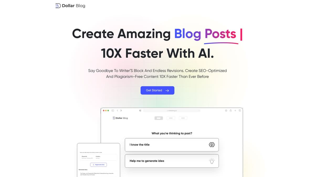 Dollar Blog screenshot 1