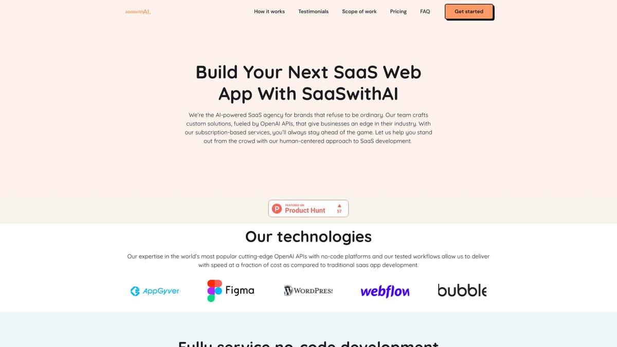 SaaSwithAI screenshot 1