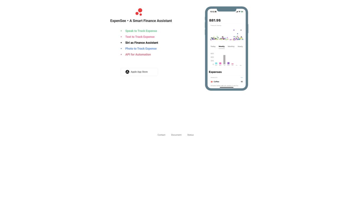 ExpenSee screenshot 1
