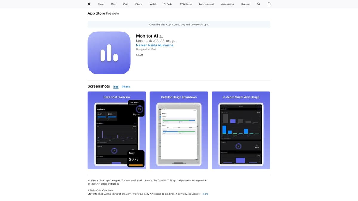 Monitor AI screenshot 1