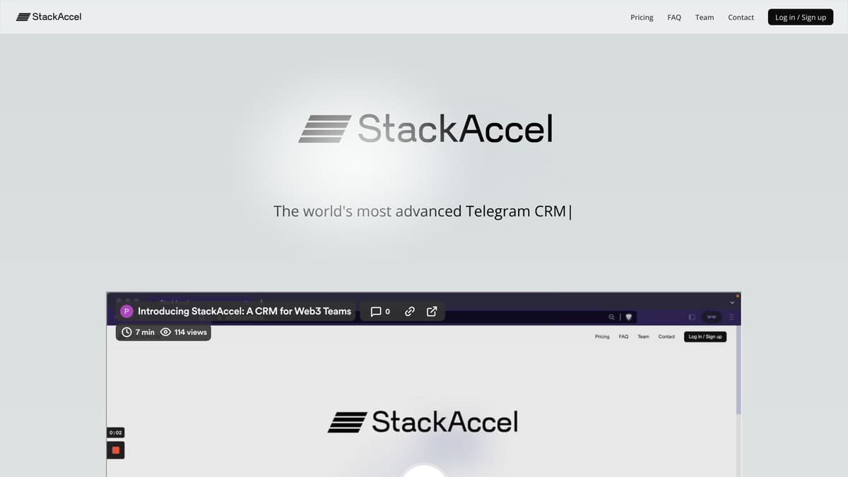StackAccel screenshot 1